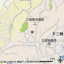 和歌山県田辺市下三栖187周辺の地図