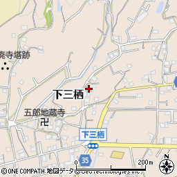 和歌山県田辺市下三栖561-5周辺の地図