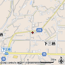 和歌山県田辺市下三栖874周辺の地図
