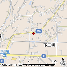和歌山県田辺市下三栖874-1周辺の地図