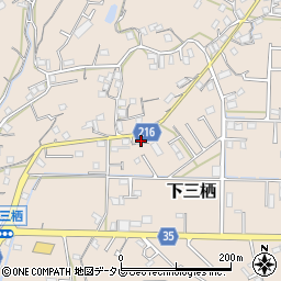 和歌山県田辺市下三栖872-1周辺の地図