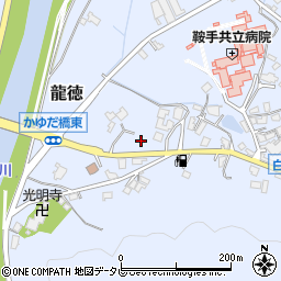 福岡県宮若市龍徳周辺の地図