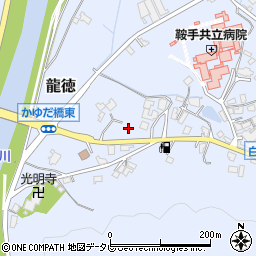 福岡県宮若市龍徳周辺の地図