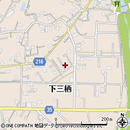 和歌山県田辺市下三栖1220-4周辺の地図