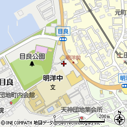 和歌山県田辺市目良3-21周辺の地図