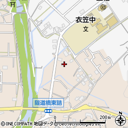 和歌山県田辺市下三栖1692-1周辺の地図