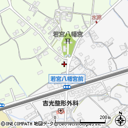 福岡県宮若市水原399周辺の地図