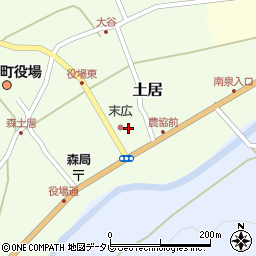 ＪＡ高知県　れいほく農機センター周辺の地図