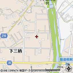 和歌山県田辺市下三栖1200-9周辺の地図
