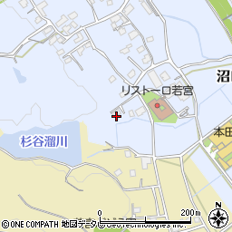 福岡県宮若市沼口960周辺の地図