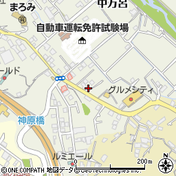 和歌山県田辺市中万呂96周辺の地図
