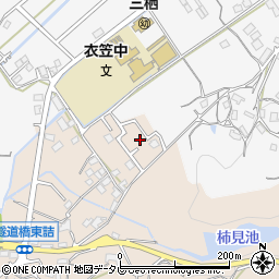 和歌山県田辺市下三栖1823-11周辺の地図