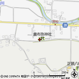 常松区公民館周辺の地図