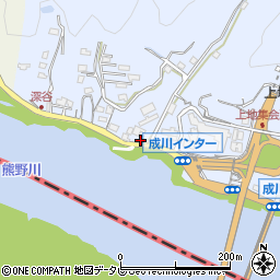 成川周辺の地図