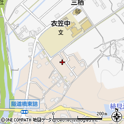 和歌山県田辺市下三栖1816-14周辺の地図