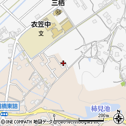 和歌山県田辺市下三栖1822-1周辺の地図
