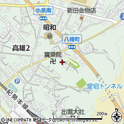 和歌山県田辺市高雄2丁目12-18周辺の地図