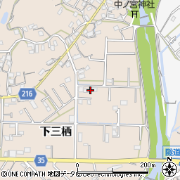 和歌山県田辺市下三栖1197-6周辺の地図