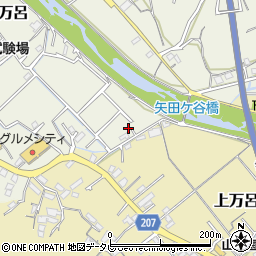 和歌山県田辺市中万呂610-15周辺の地図