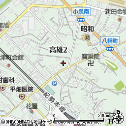 和歌山県田辺市高雄2丁目26-1周辺の地図
