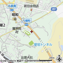 和歌山県田辺市高雄2丁目13-23周辺の地図