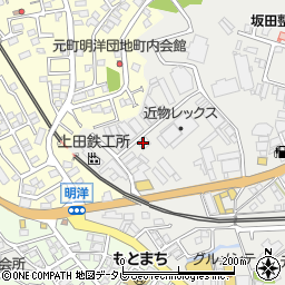 株式会社和歌山の梅本舗　上の山工場周辺の地図