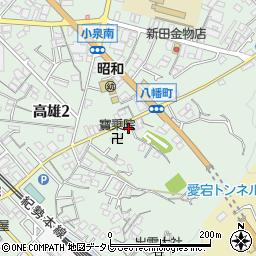 和歌山県田辺市高雄2丁目12-12周辺の地図