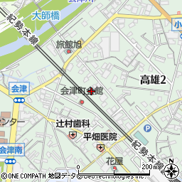 和歌山県田辺市高雄2丁目28-8周辺の地図