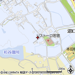 福岡県宮若市沼口957周辺の地図