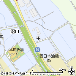 福岡県宮若市沼口55周辺の地図
