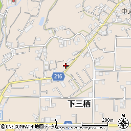 和歌山県田辺市下三栖860周辺の地図