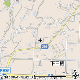 和歌山県田辺市下三栖853周辺の地図