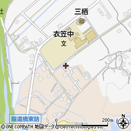 和歌山県田辺市下三栖1825周辺の地図