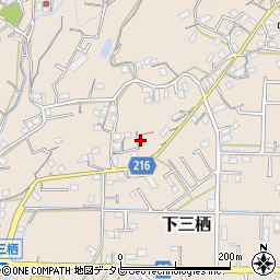 和歌山県田辺市下三栖859-1周辺の地図