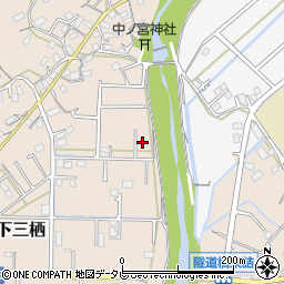 和歌山県田辺市下三栖1182周辺の地図