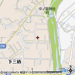 和歌山県田辺市下三栖1188周辺の地図