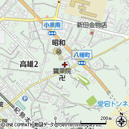 和歌山県田辺市高雄2丁目15-1周辺の地図