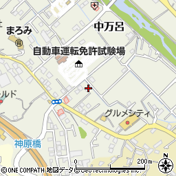 和歌山県田辺市中万呂94周辺の地図