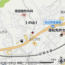 真光　田辺小道場周辺の地図