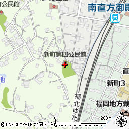 新町第四公民館周辺の地図