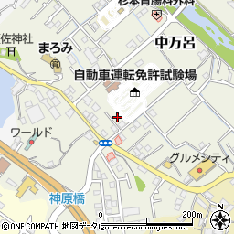 和歌山県田辺市中万呂44周辺の地図