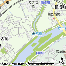 和歌山県田辺市古尾6-31周辺の地図