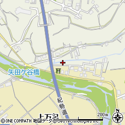 和歌山県田辺市中万呂860-11周辺の地図