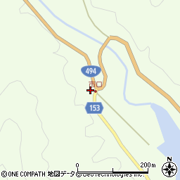 愛媛県上浮穴郡久万高原町笠方1348周辺の地図