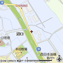 福岡県宮若市沼口59-4周辺の地図