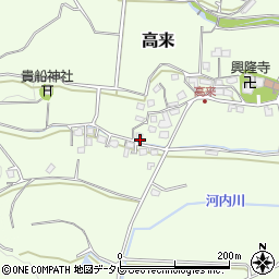 福岡県行橋市高来197周辺の地図