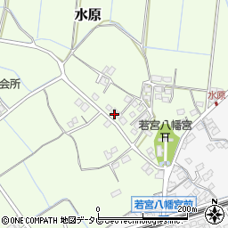 福岡県宮若市水原535周辺の地図