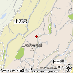 和歌山県田辺市下三栖262周辺の地図