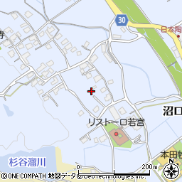 福岡県宮若市沼口989周辺の地図