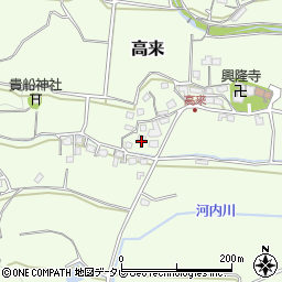 福岡県行橋市高来196周辺の地図